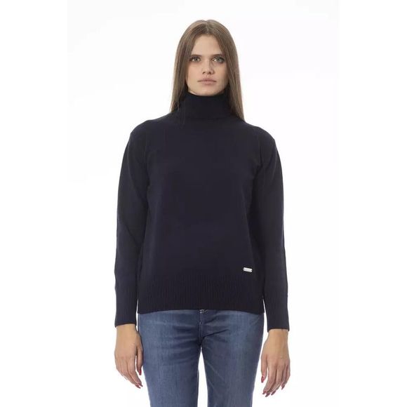 Baldinini Trend Blue Cotton Women T-Shirt